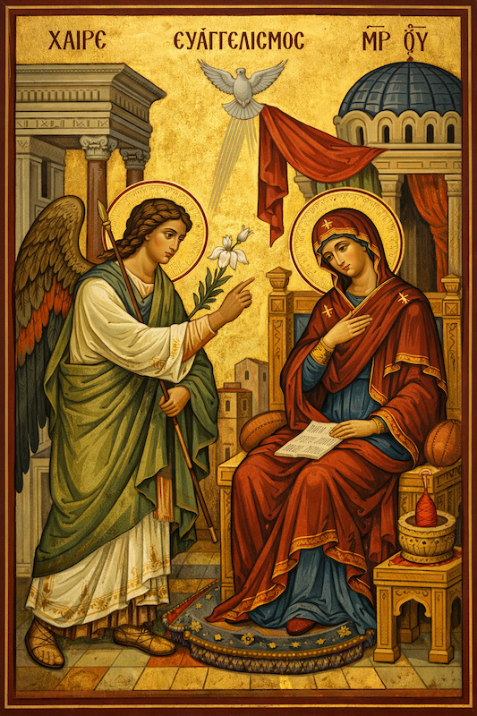annunciation icon