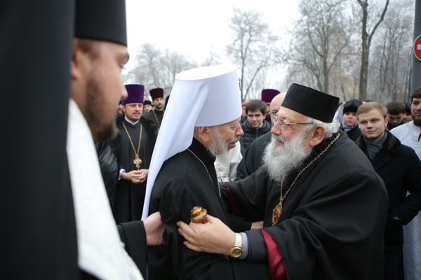 Митрополит Владимир и Патриарх Любомир